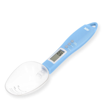 ADE Digital Precision Spoon Scale | Electronic Measuring Spoon Scale for Accurate Weighing and Dosing | 0.01g Accuracy | Also for Liquids | with LCD Display | Blue
